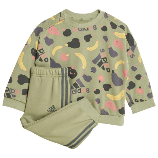 Adidas Βρεφικές φόρμες σετ Essentials Allover Print Jogger Set